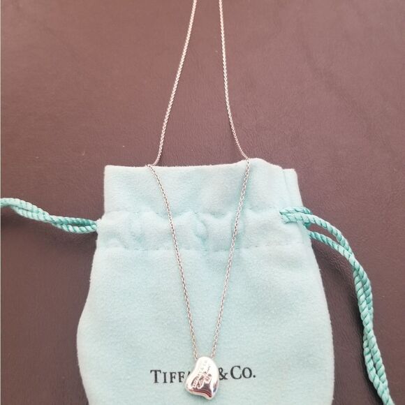 Tiffany & Co. Solid Heart Necklace - Picture 6 of 8